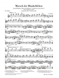 Marsch der Blaukehlchen von Leo Eugen Janáček für Piccoloflöte und Klavier im Alle Noten Shop kaufen