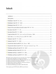 Am Klavier - Bach von Johann Sebastian Bach im Alle Noten Shop kaufen