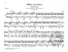 Bilder aus Osten op. 66 von Robert Schumann für Klavier zu vier Händen im Alle Noten Shop kaufen
