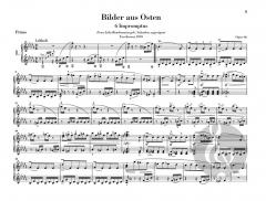 Bilder aus Osten op. 66 von Robert Schumann für Klavier zu vier Händen im Alle Noten Shop kaufen