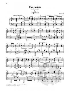 Fantasien op. 116 von Johannes Brahms 