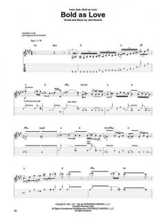 Jimi Hendrix Omnibook von Jimi Hendrix 