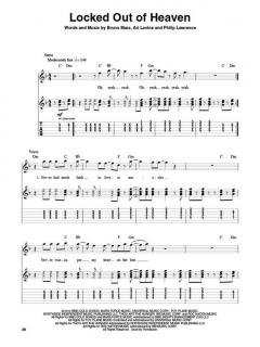 Guitar Play-Along Vol. 180: Bruno Mars von Bruno Mars 