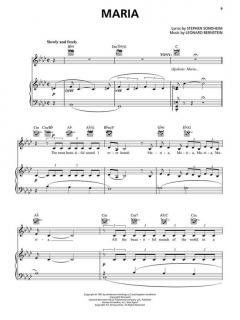 Piano Play-Along Vol. 130: West Side Story von Leonard Bernstein 