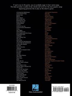 First 50 Rock Songs You Should Play On Electric Guitar 