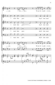 I Love You/What A Wonderful World 