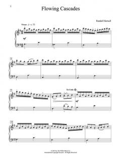 Flowing Cascades von Randall Hartsell 