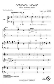 Antiphonal Sanctus (Cristi Cary Miller) 