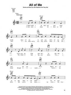 Chart Hits Of 2014-2015 For Ukulele im Alle Noten Shop kaufen