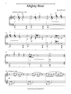 Mighty River von Jennifer Linn 