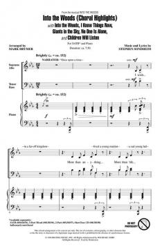 Into The Woods - Choral Highlights (Stephen Sondheim) 