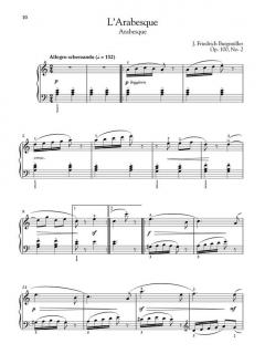 25 Progressive Studies, Opus 100 von Friedrich Burgmüller 