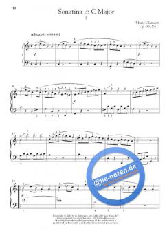Sonatinas, Opus 36 von Muzio Clementi 