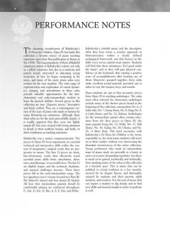 24 Pieces For Children, Opus 39 von Dmitrij B. Kabalevski 