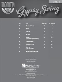 Mandolin Play-Along Vol. 5: Gypsy Swing im Alle Noten Shop kaufen
