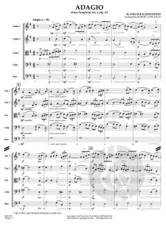 Adagio from Symphony No. 2 von Sergei Rachmaninow 