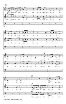 Venga Nel Nostro Coro (Come To Our Choir) (Antonio Salieri) 