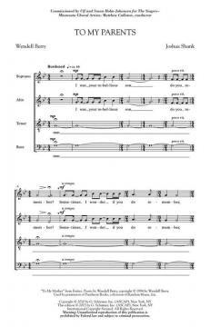 To My Parents (Joshua Shank) 