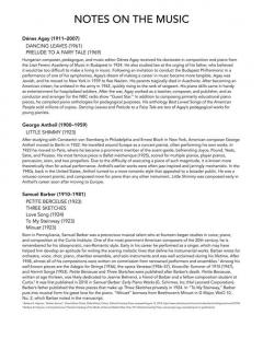 20th Century American Composers 