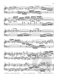 Sinfonien (Dreistimmige Inventionen) von Johann Sebastian Bach 