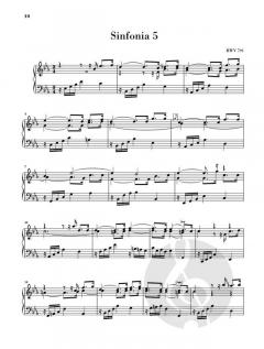 Sinfonien (Dreistimmige Inventionen) von Johann Sebastian Bach 