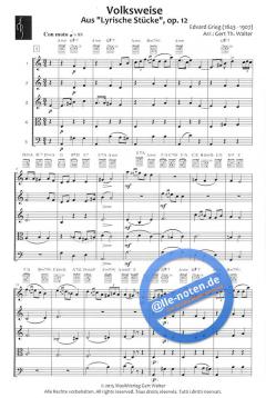 Volksweise von Edvard Grieg (Download) 