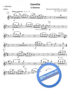 Gavotta von Domenico Zipoli (Download) 