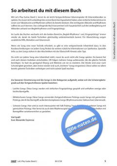 Let's Play Guitar Band 2 von Alexander Espinosa 