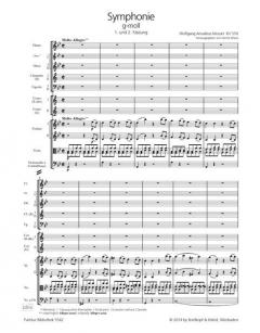 Symphonie Nr. 40 g-moll KV 550 von Wolfgang Amadeus Mozart 