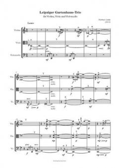 Leipziger Gartenhaus-Trio von Norbert Linke für Violine, Viola und Violoncello im Alle Noten Shop kaufen