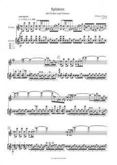 Sphären für Violine und Gitarre im Alle Noten Shop kaufen