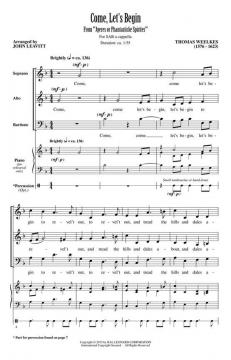 Come, Let's Begin (Thomas Weelkes) 