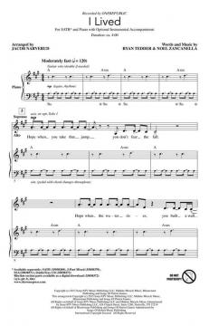 I Lived von Ryan Tedder 