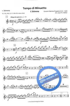 Tempo di Minuetto (Giovanni Battista Pergolesi) 