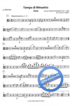 Tempo di Minuetto (Giovanni Battista Pergolesi) 