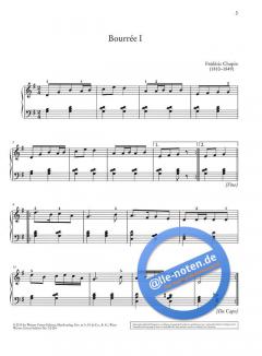 Leichte Klavierstücke mit Übetipps Band 5 von Frédéric Chopin im Alle Noten Shop kaufen