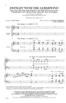 Swingin' With The Gershwins! (George Gershwin) 