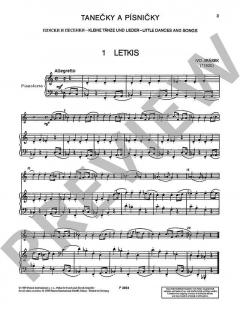 Kleine Tänze und Lieder (Jan Jirasek) 