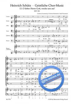 O lieber Herre Gott, wecke uns auf SWV 381 (Heinrich Schütz) 