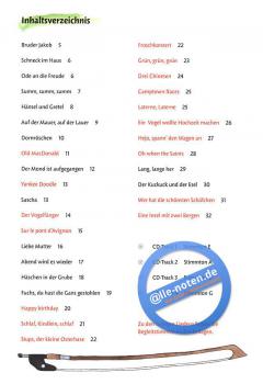 Buntes Liederwunderland für Violine von Katharina Apostolidis im Alle Noten Shop kaufen