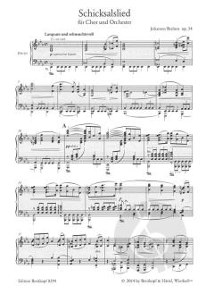 Schicksalslied op. 54 (Johannes Brahms) 