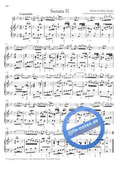 6 Sonaten op. 1 von Johann Joachim Quantz für Querflöte und Bc. im Alle Noten Shop kaufen