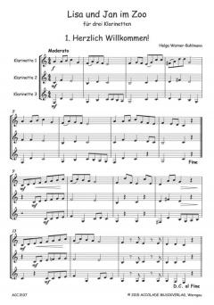 Lisa und Jan im Zoo von Helga Warner-Buhlmann 