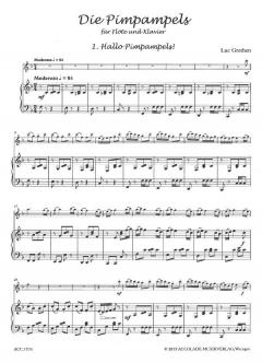 Die Pimpampels von Luc Grethen für Flöte und Klavier im Alle Noten Shop kaufen