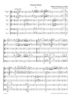 Fünf Konzertstücke (Wilhelm Friedemann Bach) 