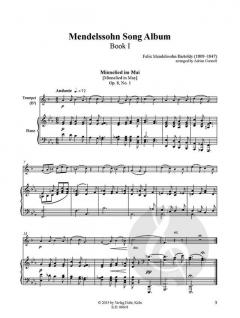 Mendelssohn Song Album I von Felix Mendelssohn Bartholdy 