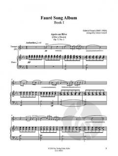 Fauré Song Album I von Gabriel Fauré 