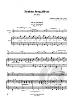 Brahms Song Album I von Johannes Brahms 
