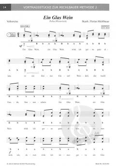 Vortragsstücke zur Michlbauer Methode, Band 2 von Florian Michlbauer 