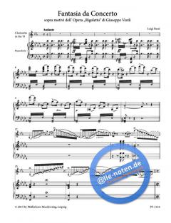 Konzertfantasie nach Themen aus der Oper 'Rigoletto' 